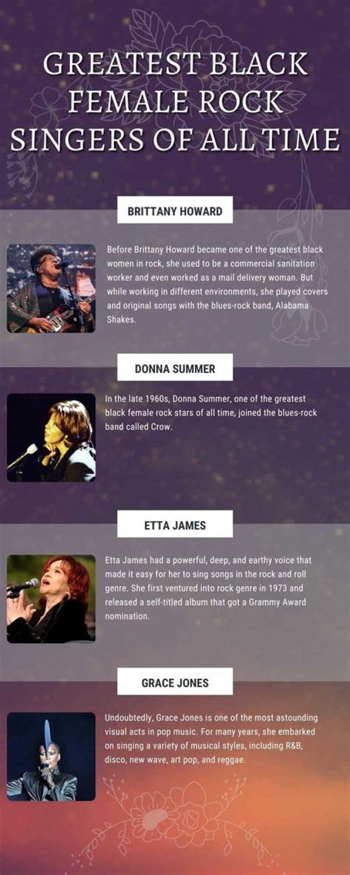 Black Rock Roll Singers: The Powerhouse Voices of Rock