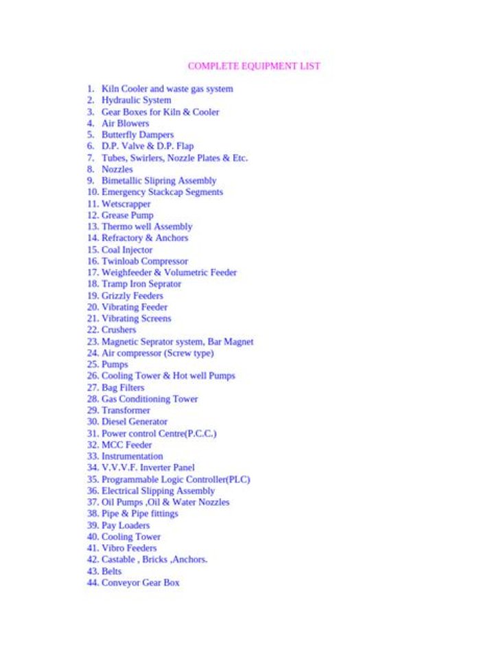 Comprehensive ATG Equipment List for Modern Operations