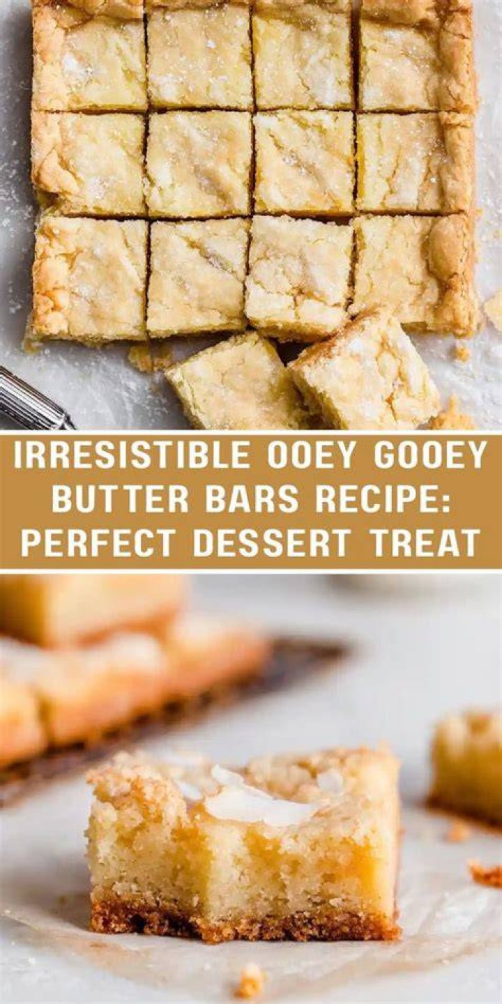 Deliciously Irresistible: The Ultimate Guide to Making Perfect Ooey Gooey Bars