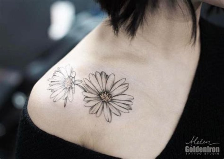 Discover the Allure of Daisy Shoulder Tattoos: A Comprehensive Guide