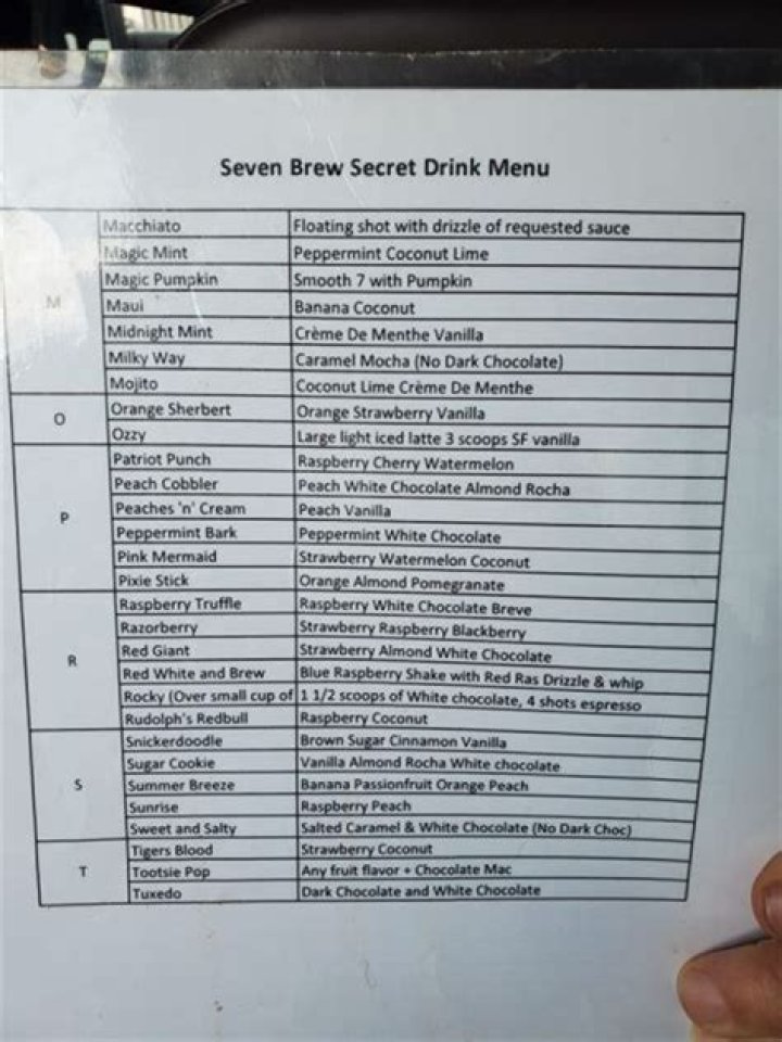 Discover the Enchanting Seven Brew Secret Menu