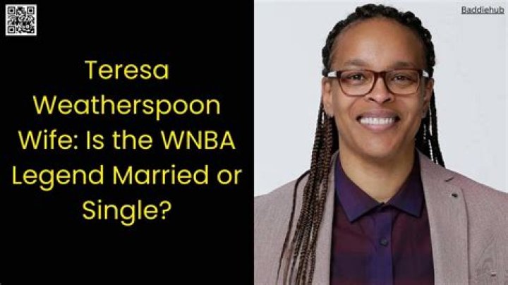 Exploring the Life of Teresa Weatherspoon's Wife: A Journey of Love and Passion