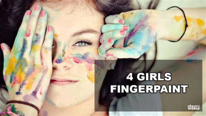 Four Girls Fingerpaint: Exploring Creativity and Artistic Expression