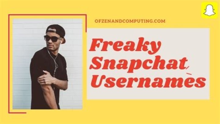 Freaky Snapchat Usernames: Stand Out with Unique and Creative Ideas