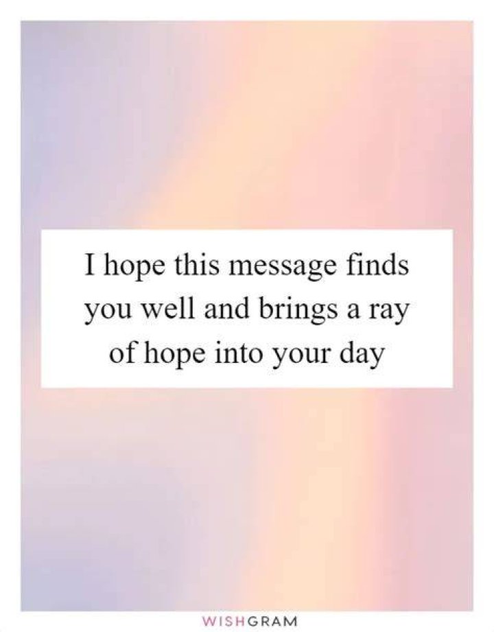 I Hope This Message Finds You Well: A Comprehensive Guide