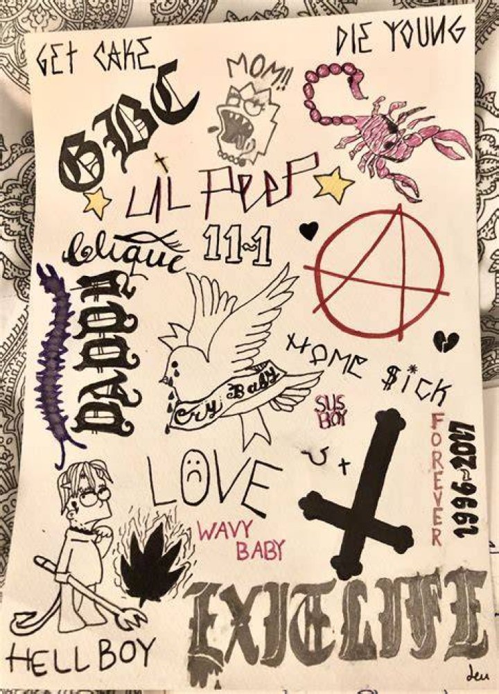 Lil Peep Tattoo: A Legacy Inked in Art and Music
