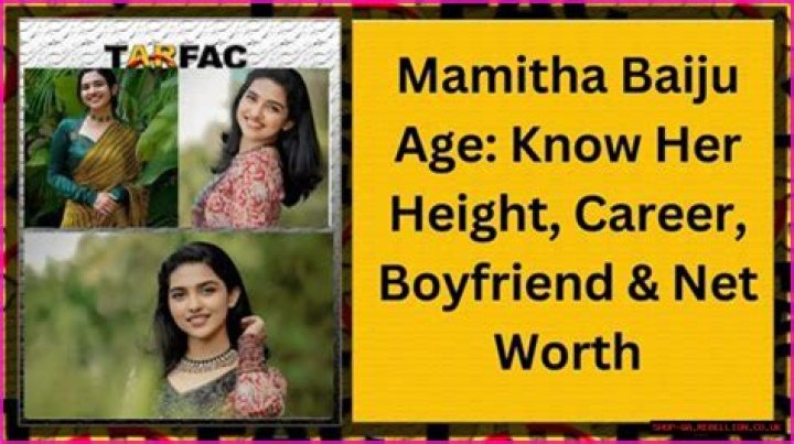 Mamitha Baiju Size: A Comprehensive Insight