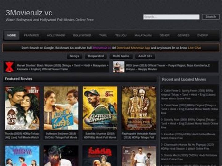 Movierulz Homepage: Your Ultimate Guide to Streaming Movies and Series