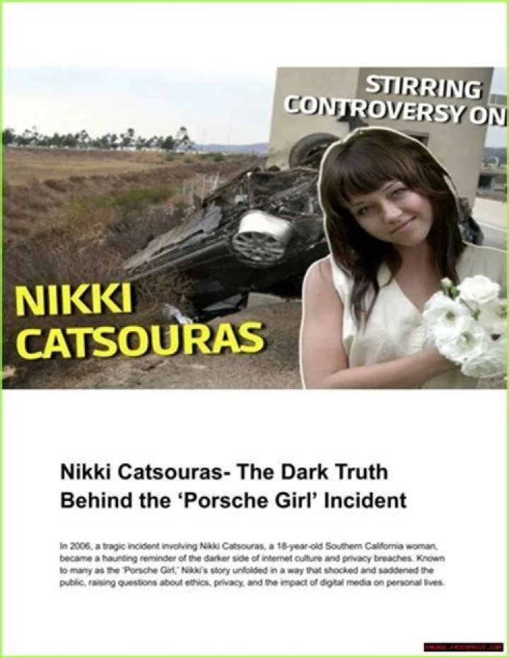 Niki Catsouras: The Enigmatic Life of a Rising Star