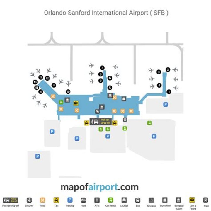 Orlando Sanford International Airport Map: Your Ultimate Guide to Traveling with Ease