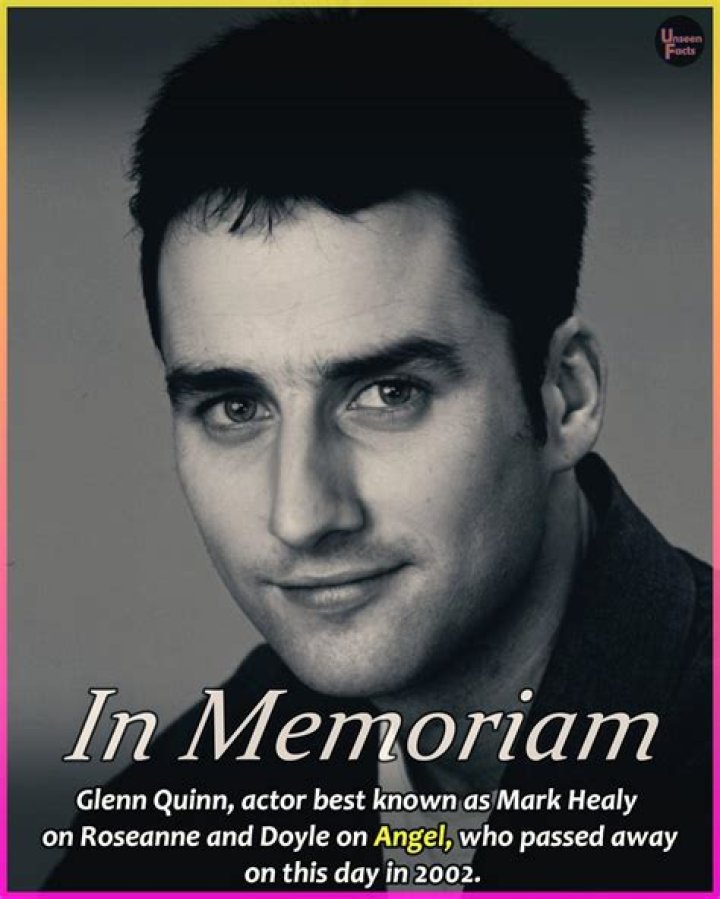 Remembering Glenn Quinn: A Talented Star Gone Too Soon