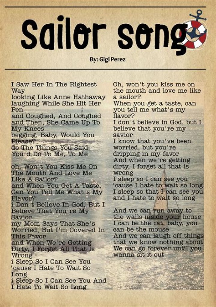 Sailing Through Melodies: Discovering the Magic of Sailor Song Lyrics