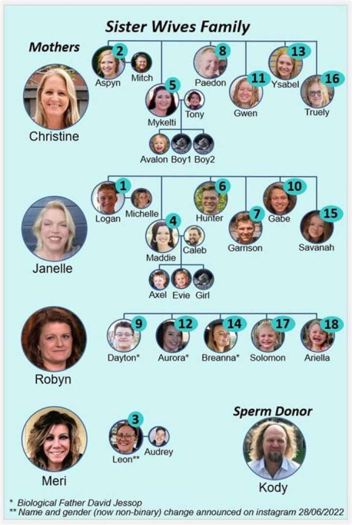 Sister Wives Children's Names: A Comprehensive Guide