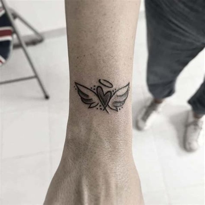 Small Heart Tattoos with Wings: A Unique Expression of Love and Freedom