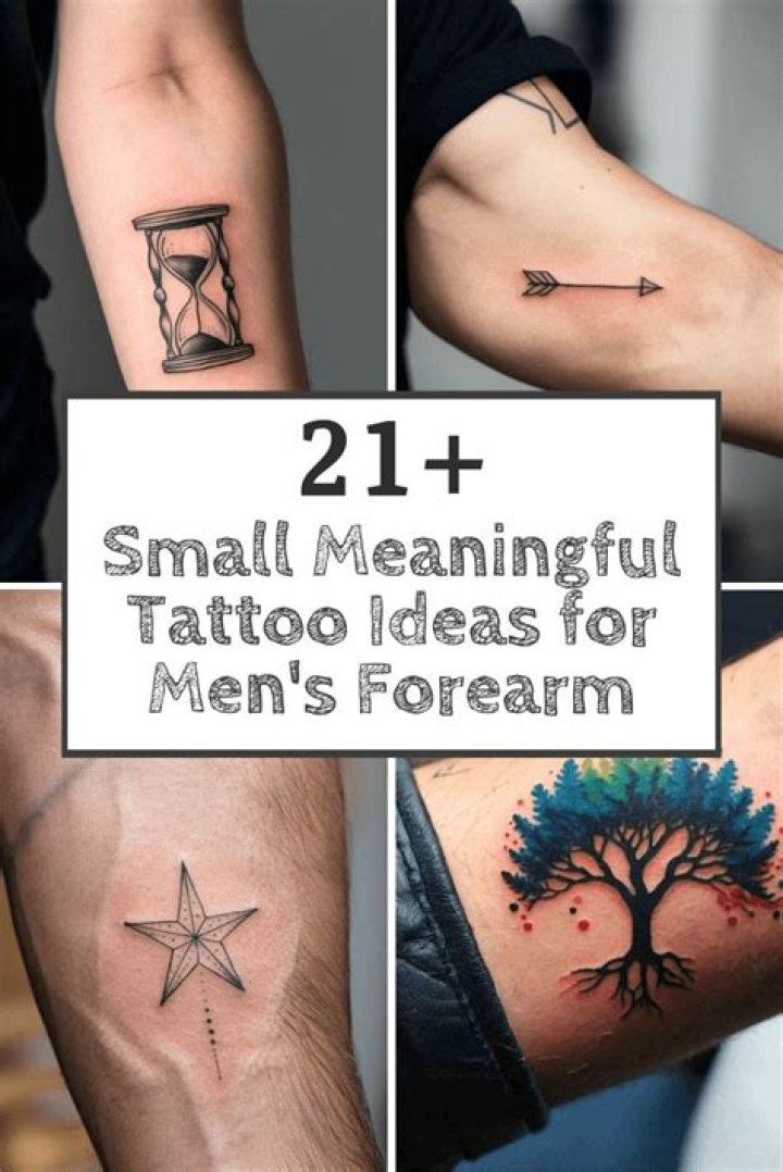 Small Symbol Tattoos for Men: Meaningful Ink Choices