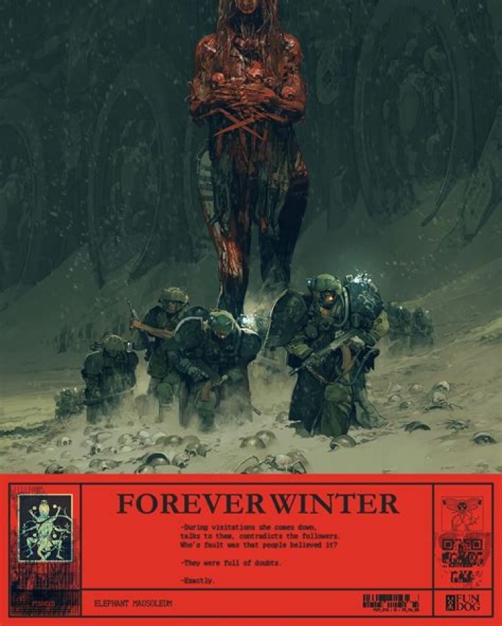 The Enigmatic Allure of the Forever Winter Concept Art