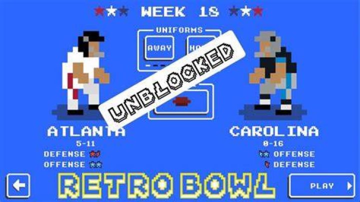 Unblocked Retro Bowl: The Ultimate Gaming Experience