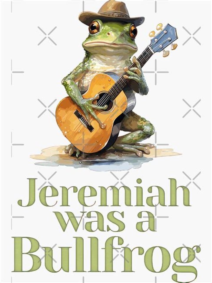 Uncover the Lyrics of "Jeremiah Was a Bullfrog": A Nostalgic Journey