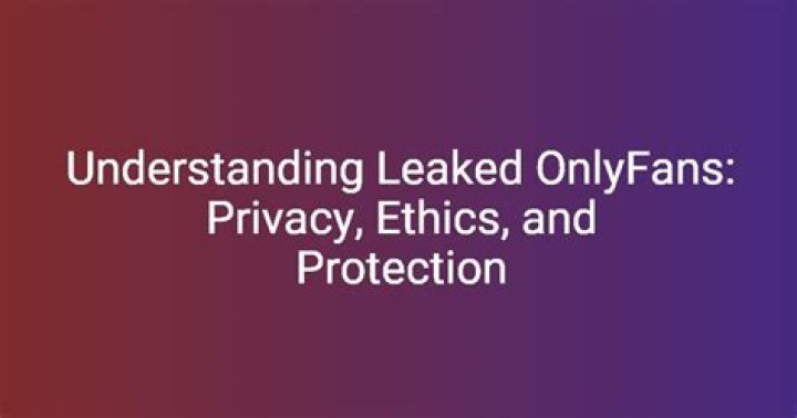Unmasking the Controversy: The Intrigue Behind Leaked OnlyFans Content