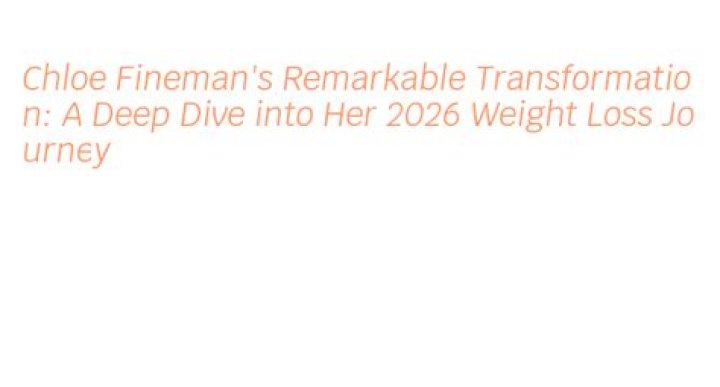 Unveiling Chloe Fineman: A Deep Dive into Her Life and Artistic Journey