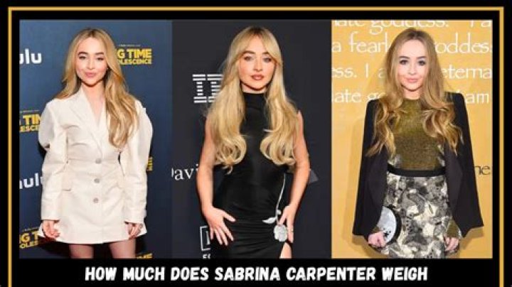 Unveiling the Enigma: How Much Does Sabrina Carpenter Weigh?