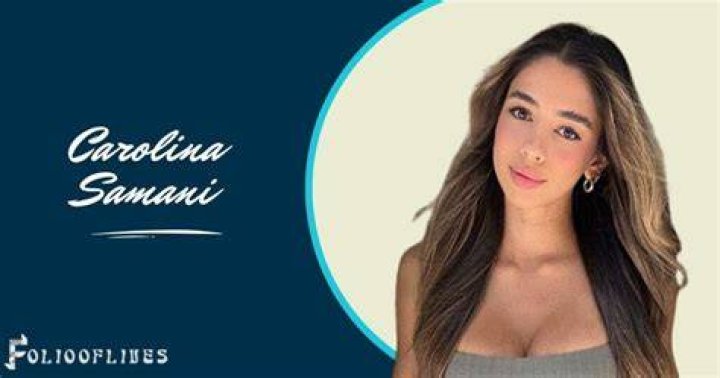 Unveiling the Enigma of Carolina Samani: A Journey Through Her Life and Career