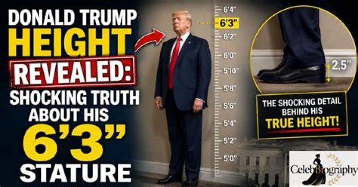 Unveiling the Physical Stature of a Leader: What is Trump Height?