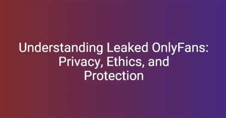 Unveiling the Secrets: The Phenomenon of Leaked OnlyFans Content